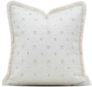 Ivory Mini Floral Cushion, SKU YM-BGJH2604210