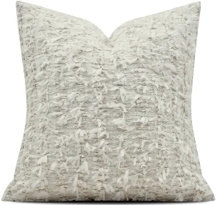 Ivory Mottled Abstract Cushion, SKU YM-BGJH2604225