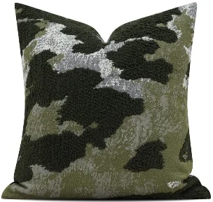Olive Abstract Colour Cushion, SKU YM-BGJH2604228