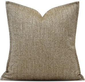 Taupe Fine Texture Cushion, SKU YM-BGJH2604247
