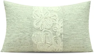 Floral Panel Lumbar Cushion, SKU YM-BT2605089