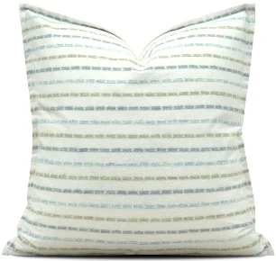 Sage Striped Cushion, SKU YM-BT2605091