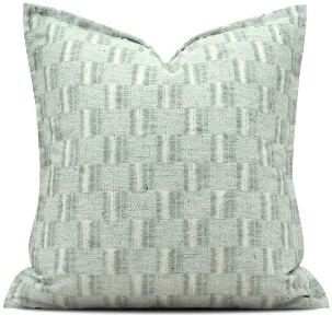 Sage Geometric Cushion, SKU YM-BT2605096