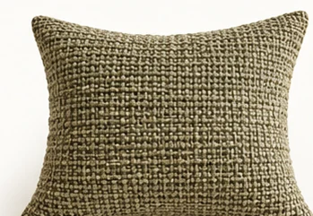 Olive Woven cushion cover concept by SOFTO Cushions